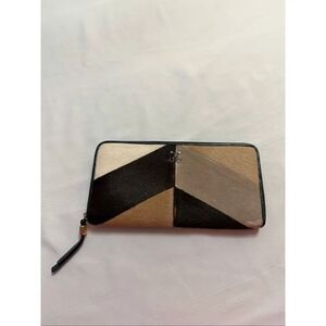 Sazaby Calf Hair Leather Wallet